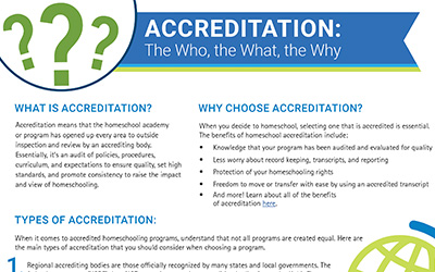 The Who, What, and Why of Accreditation